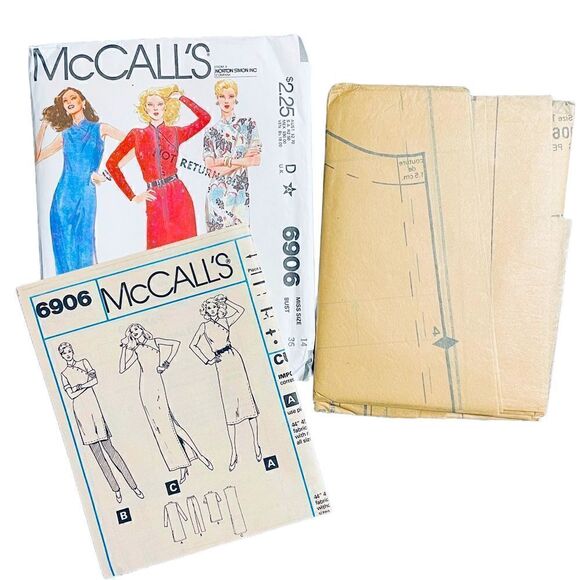 1979 McCall’s Patterns for Dress, Tunic, Cover up and Bathing Suits. - Picture 3 of 9